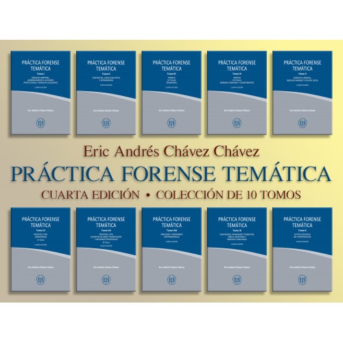 Práctica Forense Temática 10 tomos
