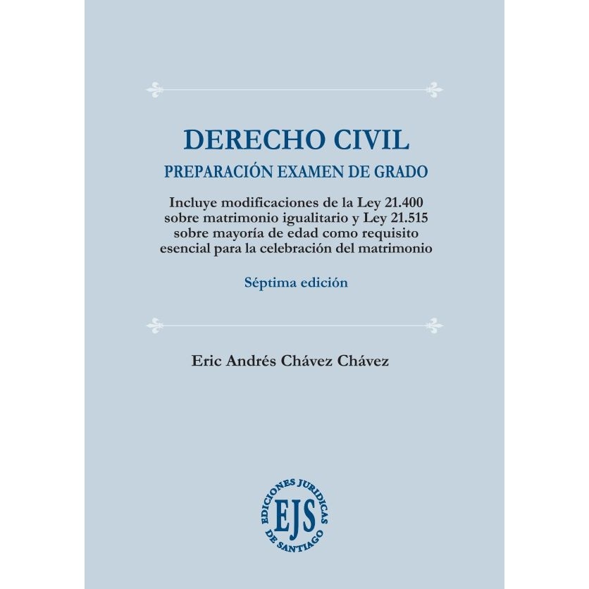 Derecho Civil – Para Examen de Grado – Sexta Edición
