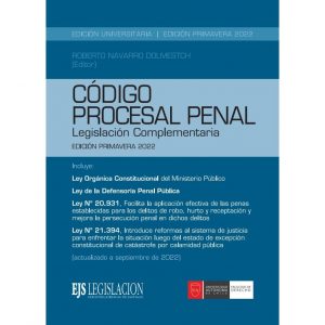 Código Procesal Penal – Septiembre 2022
