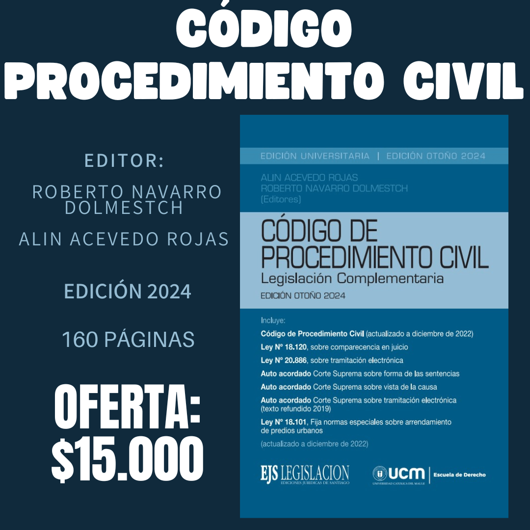 Código de Procedimiento Civil – Edición 2024