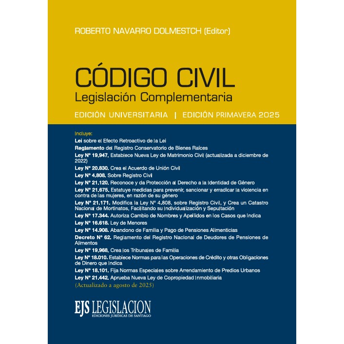 Código Civil – Edición Agosto 2025